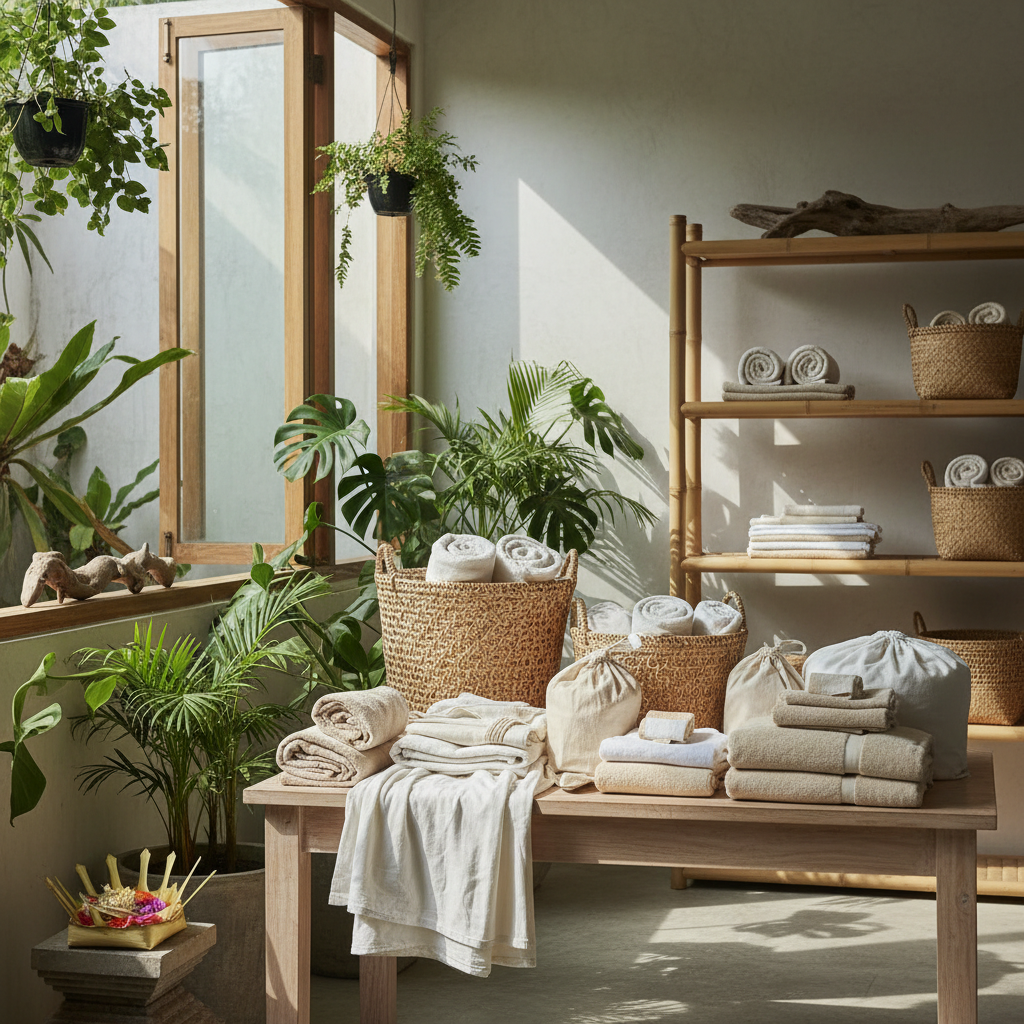 Eco Friendly Hospitality Laundry Service Canggu Bali - CleanFold Eco Laundry Bali