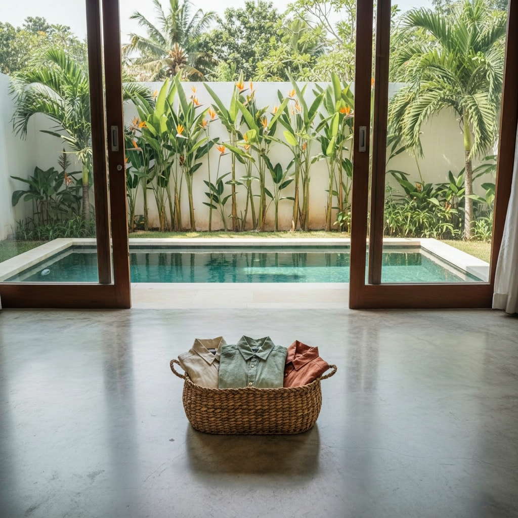 digital nomad guide to eco friendly laundry pickup Canggu - CleanFold Eco Laundry Bali