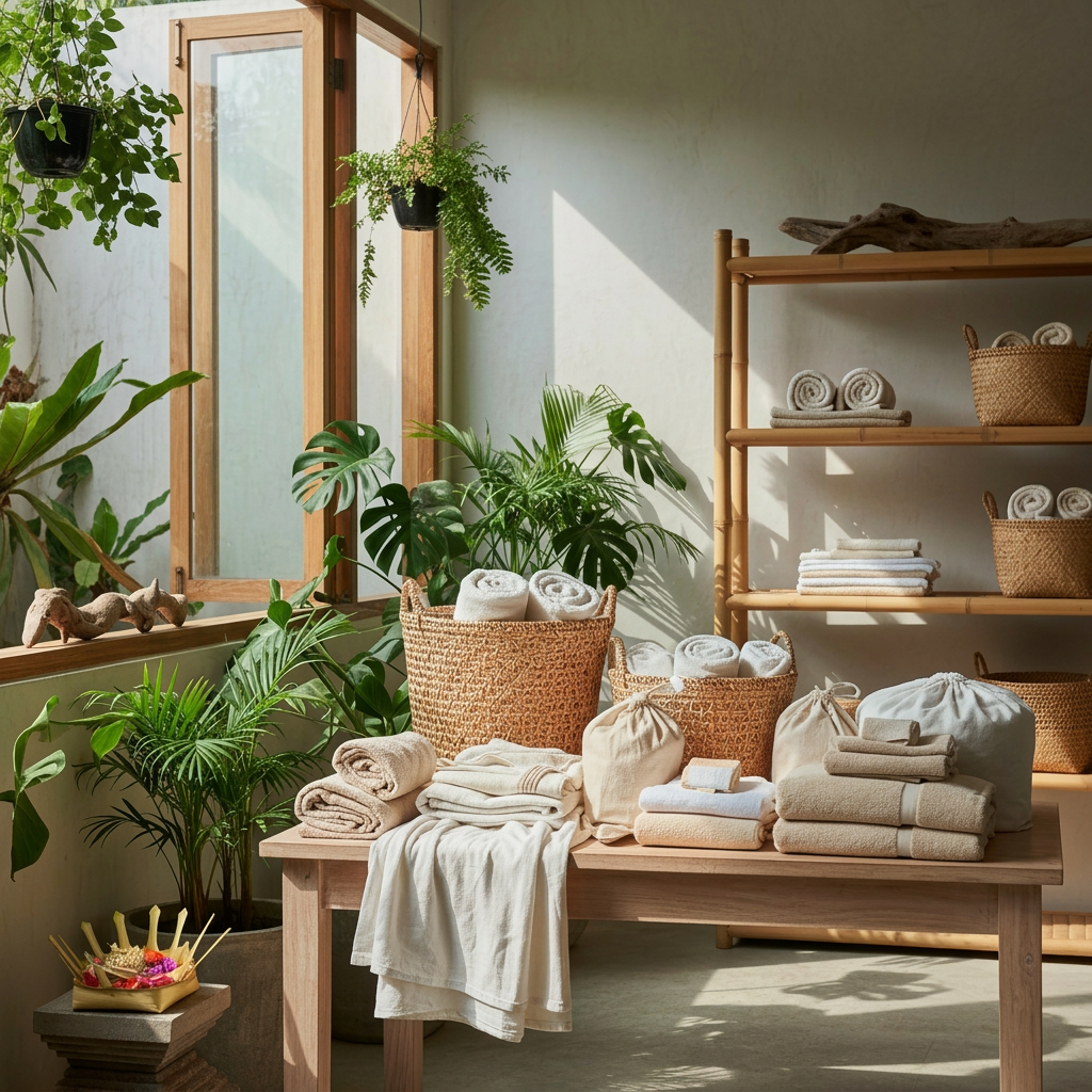 Eco Friendly Hospitality Laundry Service Canggu Bali - CleanFold Eco Laundry Bali