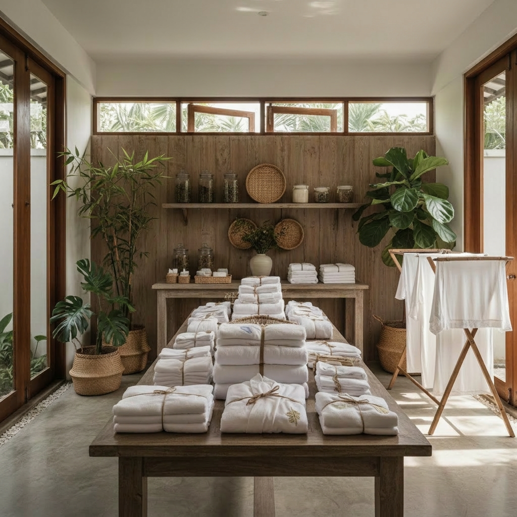 How to Find Safe Laundry for Luxury Villas in Canggu - CleanFold Eco Laundry Bali