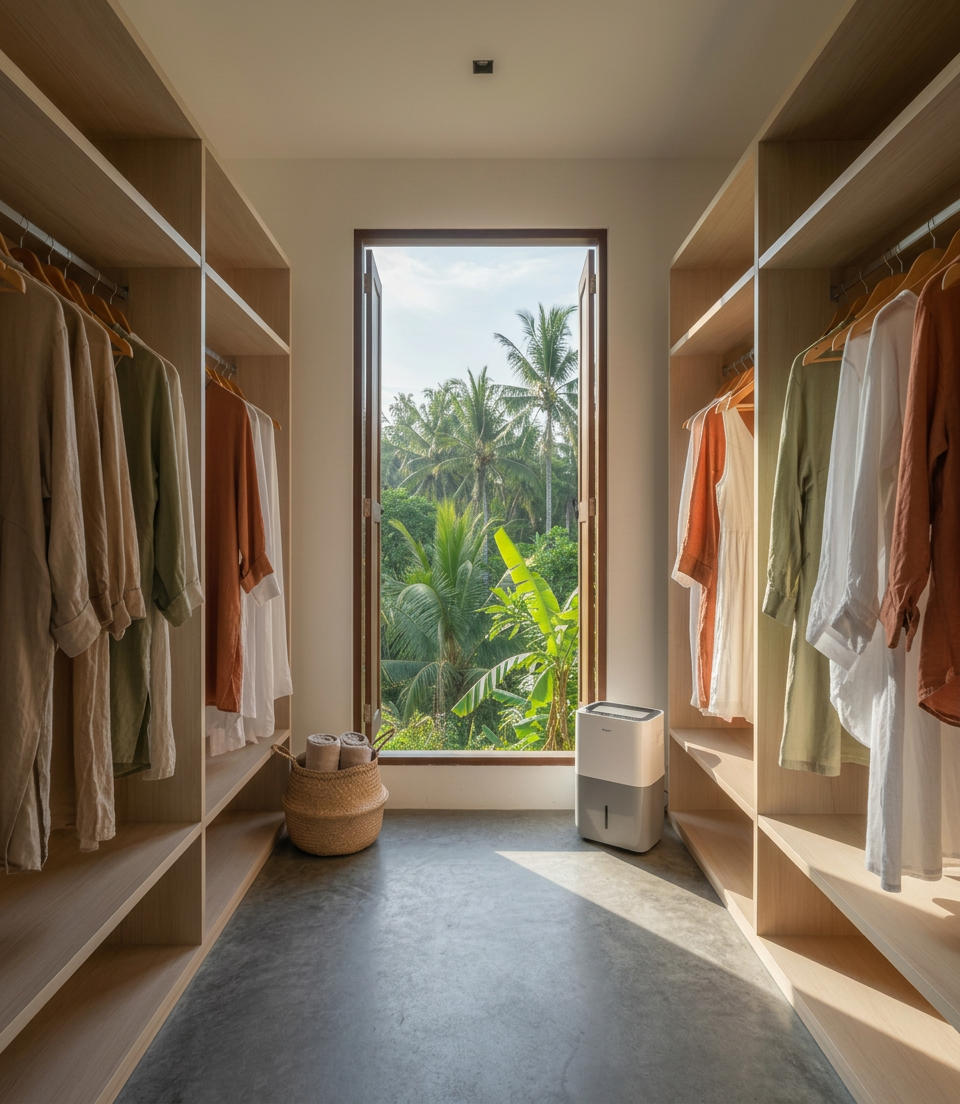 how to prevent mold on clothes in Bali humidity - CleanFold Eco Laundry Bali