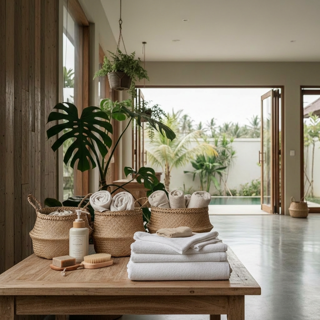 Professional Laundry Service for Luxury Villas in Canggu - CleanFold Eco Laundry Bali
